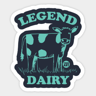 legend dairy Sticker